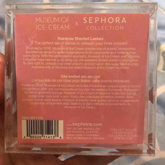 Sephora x Museum of Ice Cream Rainbow Sherbet Lashes - Picture 2 of 3